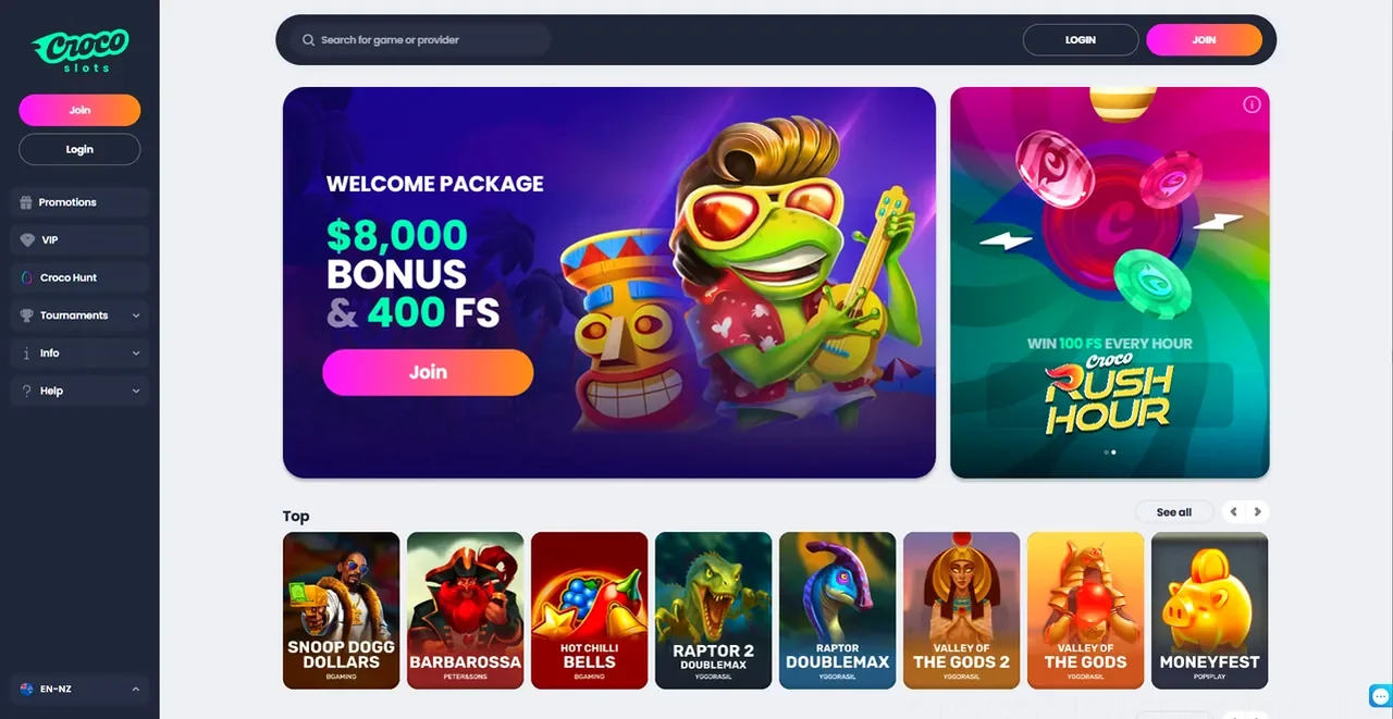 Crocoslots Casino Casino